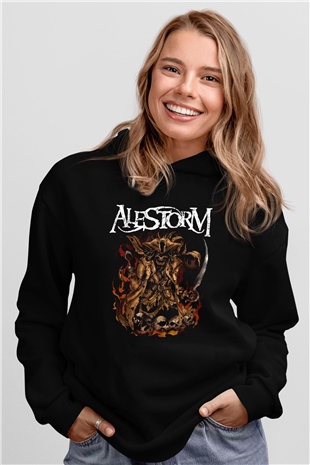 Alestorm Siyah Unisex Hoodie