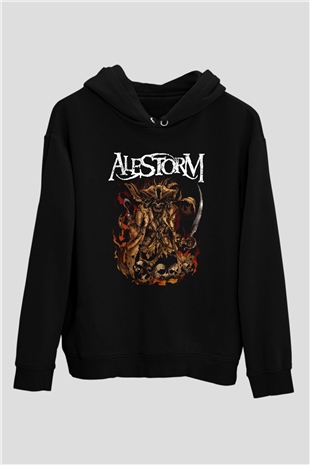 Alestorm Siyah Unisex Hoodie