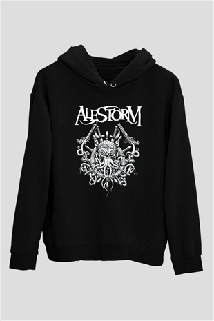 Alestorm Siyah Unisex Hoodie