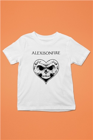 Alexisonfire Baskılı Beyaz Unisex Çocuk Tişört