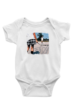 Alexisonfire Baskılı Unisex Beyaz Bebek Body - Zıbın