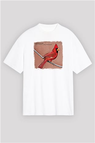 Alexisonfire Baskılı Unisex Beyaz Oversize Tişört
