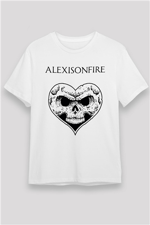 Alexisonfire Beyaz Unisex Tişört T-Shirt - TişörtFabrikası