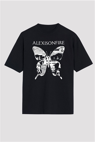 Alexisonfire Siyah Unisex Oversize Tişört T-Shirt