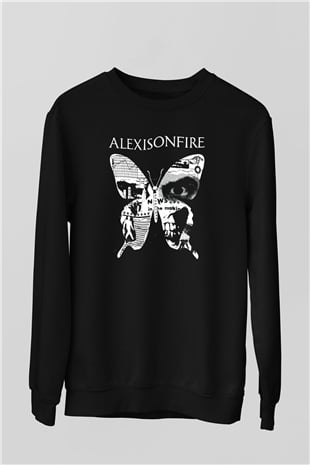 Alexisonfire Siyah Unisex Sweatshirt
