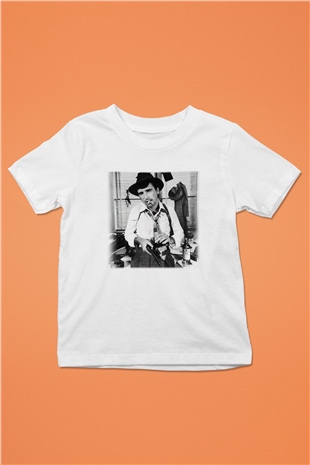 Alice Cooper Beyaz Unisex Çocuk Tişört
