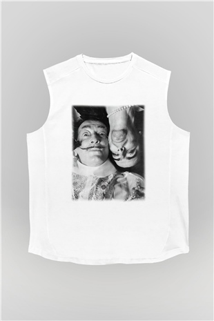 Alice Cooper Beyaz Unisex Kolsuz Tişört