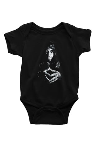 Alice Cooper Siyah Bebek Body - Zıbın