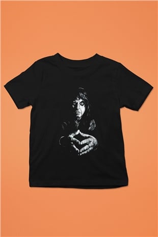Alice Cooper Siyah Unisex Çocuk Tişört