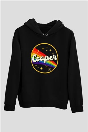Alice Cooper Siyah Unisex Kapüşonlu Sweatshirt