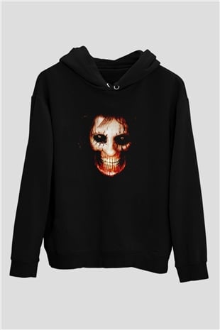 Alice Cooper Siyah Unisex Kapüşonlu Sweatshirt