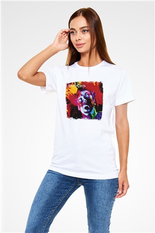 Alice in Chains Baskılı Unisex Beyaz Tişört