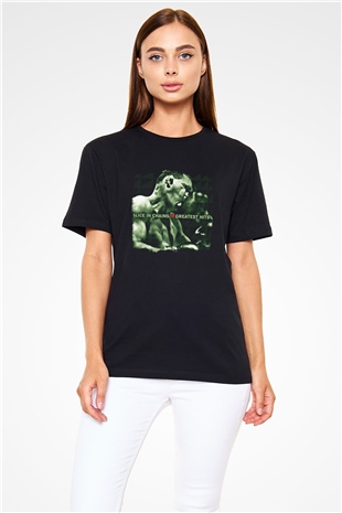 Alice in Chains Baskılı Unisex Siyah Tişört