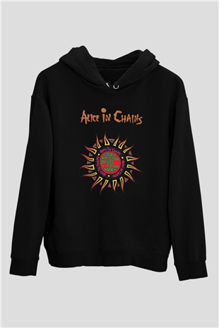 Alice in Chains Siyah Unisex Hoodie