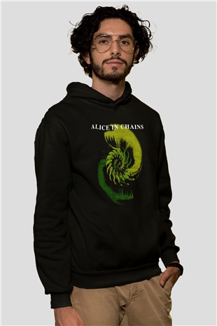 Alice in Chains Siyah Unisex Hoodie
