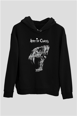 Alice in Chains Siyah Unisex Hoodie