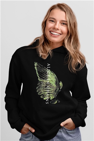Alice in Chains Siyah Unisex Hoodie