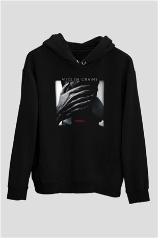 Alice in Chains Siyah Unisex Hoodie