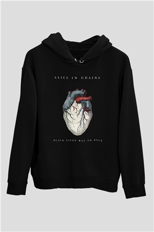 Alice in Chains Siyah Unisex Hoodie