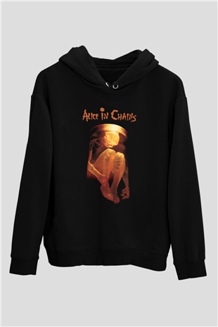 Alice in Chains Siyah Unisex Hoodie