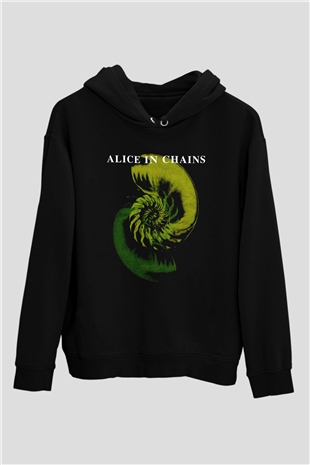 Alice in Chains Siyah Unisex Hoodie