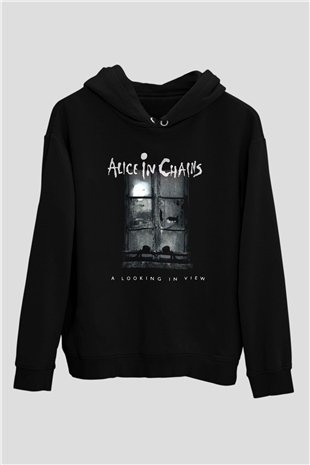 Alice in Chains Siyah Unisex Hoodie