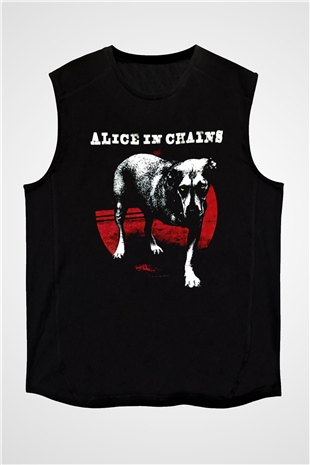 Alice in Chains Siyah Unisex Kolsuz Tişört