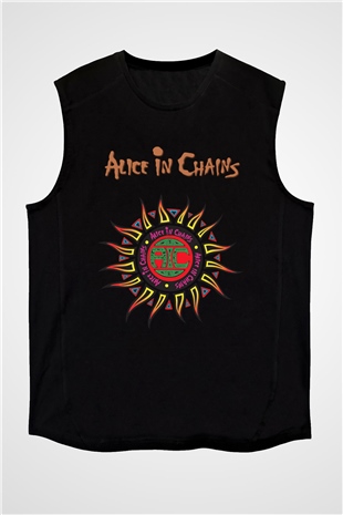 Alice in Chains Siyah Unisex Kolsuz Tişört