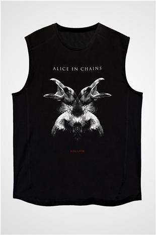 Alice in Chains Siyah Unisex Kolsuz Tişört
