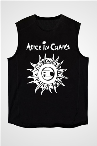 Alice in Chains Siyah Unisex Kolsuz Tişört