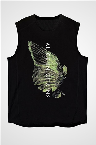 Alice in Chains Siyah Unisex Kolsuz Tişört