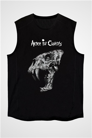 Alice in Chains Siyah Unisex Kolsuz Tişört