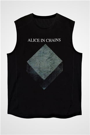 Alice in Chains Siyah Unisex Kolsuz Tişört