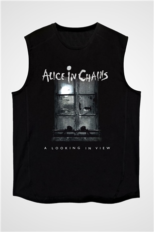 Alice in Chains Siyah Unisex Kolsuz Tişört