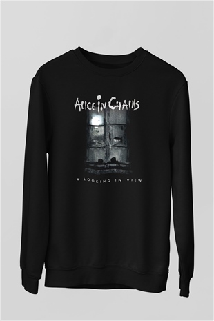 Alice in Chains Siyah Unisex Sweatshirt