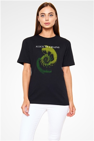 Alice in Chains Siyah Unisex Tişört T-Shirt - TişörtFabrikası