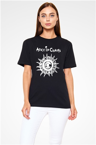 Alice in Chains Siyah Unisex Tişört T-Shirt - TişörtFabrikası