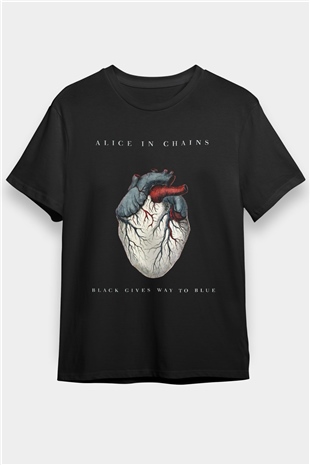 Alice in Chains Siyah Unisex Tişört T-Shirt - TişörtFabrikası