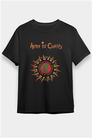 Alice in Chains Siyah Unisex Tişört T-Shirt - TişörtFabrikası
