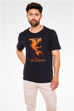 Alice in Chains Siyah Unisex Tişört T-Shirt - TişörtFabrikası