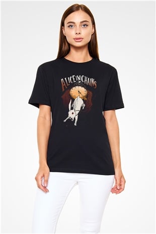 Alice in Chains Siyah Unisex Tişört T-Shirt - TişörtFabrikası
