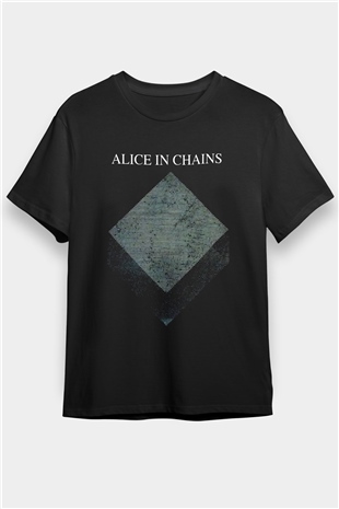 Alice in Chains Siyah Unisex Tişört T-Shirt - TişörtFabrikası