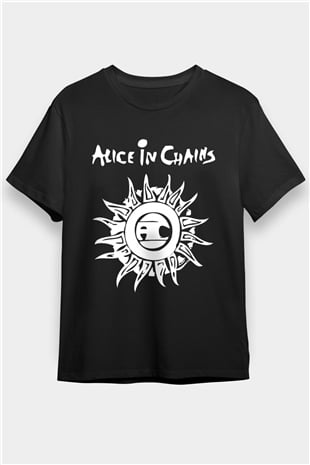 Alice in Chains Siyah Unisex Tişört T-Shirt - TişörtFabrikası