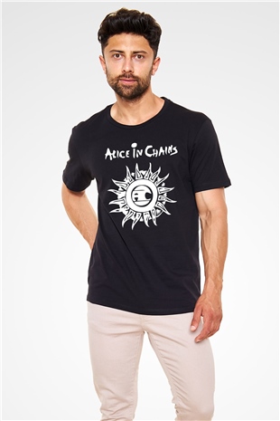 Alice in Chains Siyah Unisex Tişört T-Shirt - TişörtFabrikası