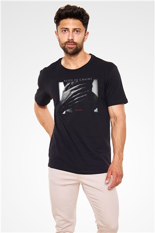 Alice in Chains Siyah Unisex Tişört T-Shirt - TişörtFabrikası