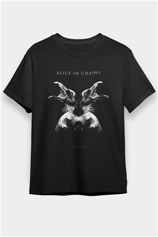 Alice in Chains Siyah Unisex Tişört T-Shirt - TişörtFabrikası
