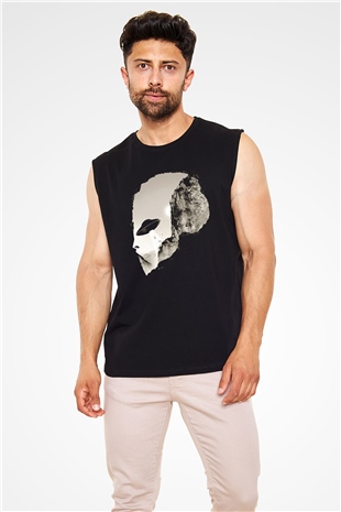 Alien Siyah Unisex Kolsuz Tişört