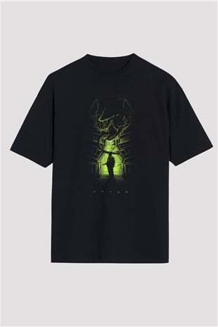 Alien Siyah Unisex Oversize Tişört T-Shirt