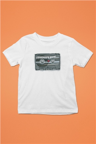 Alkaline Trio Baskılı Unisex Beyaz Çocuk Tişört