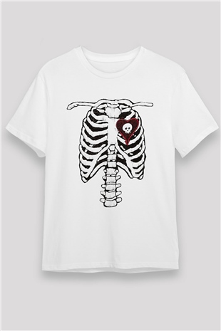 Alkaline Trio Beyaz Unisex Tişört T-Shirt - TişörtFabrikası